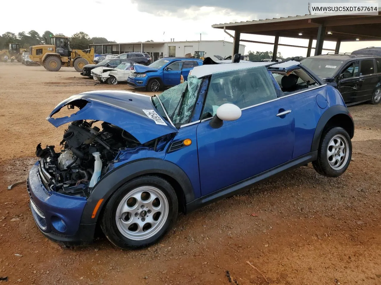 2013 Mini Cooper VIN: WMWSU3C5XDT677614 Lot: 74546044