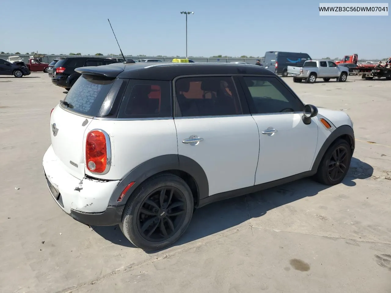 2013 Mini Cooper Countryman VIN: WMWZB3C56DWM07041 Lot: 75014984