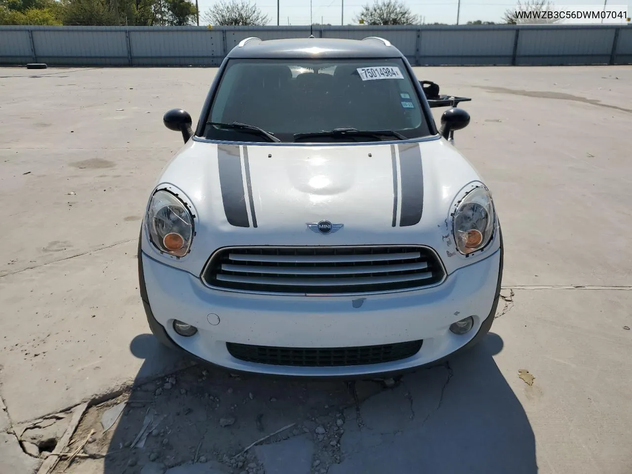 2013 Mini Cooper Countryman VIN: WMWZB3C56DWM07041 Lot: 75014984