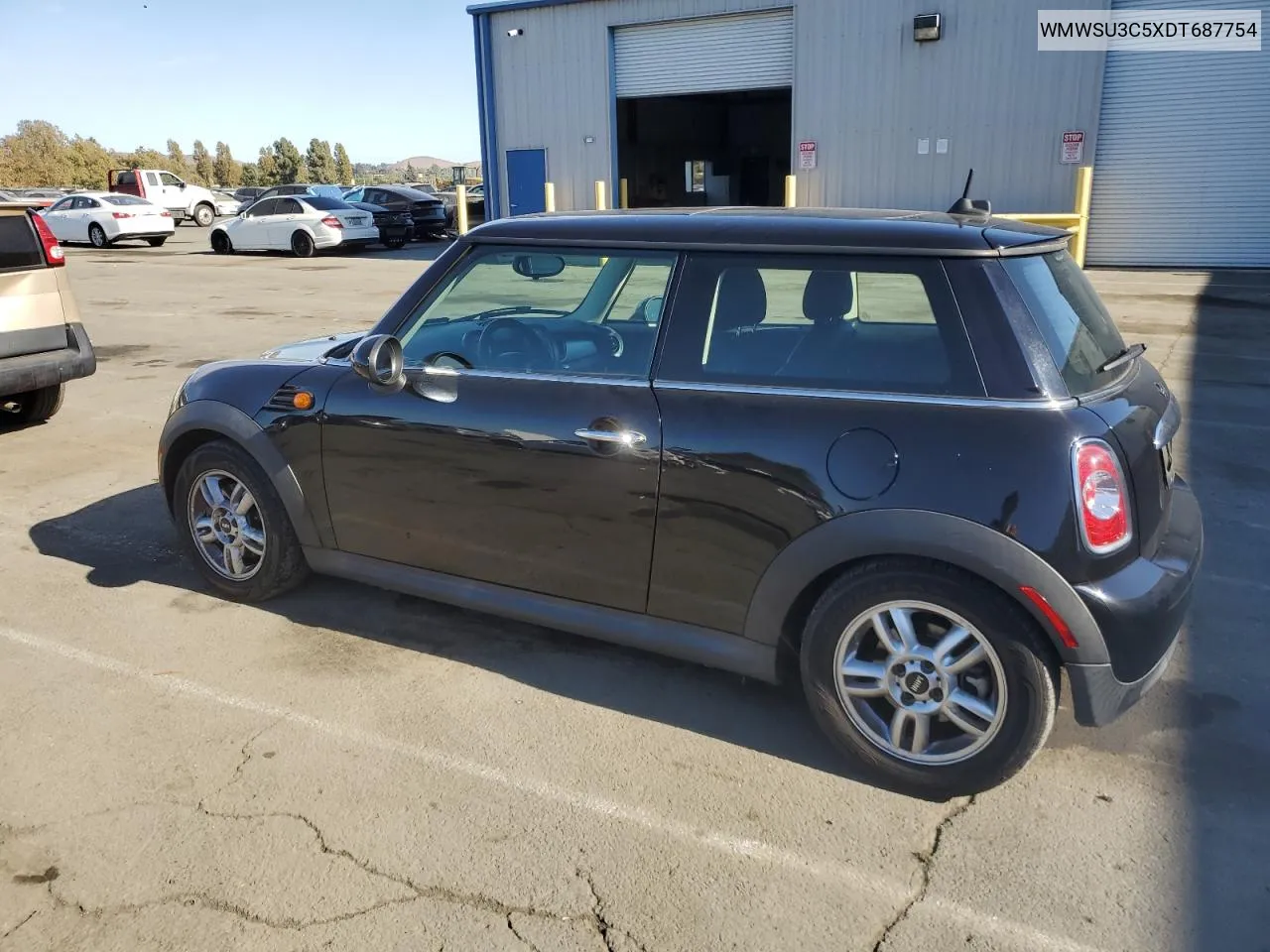 2013 Mini Cooper VIN: WMWSU3C5XDT687754 Lot: 75255204