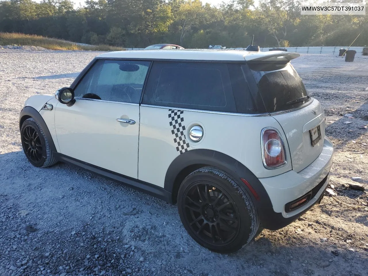 2013 Mini Cooper S VIN: WMWSV3C57DT391037 Lot: 75726004