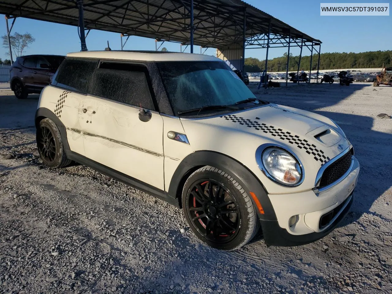 2013 Mini Cooper S VIN: WMWSV3C57DT391037 Lot: 75726004