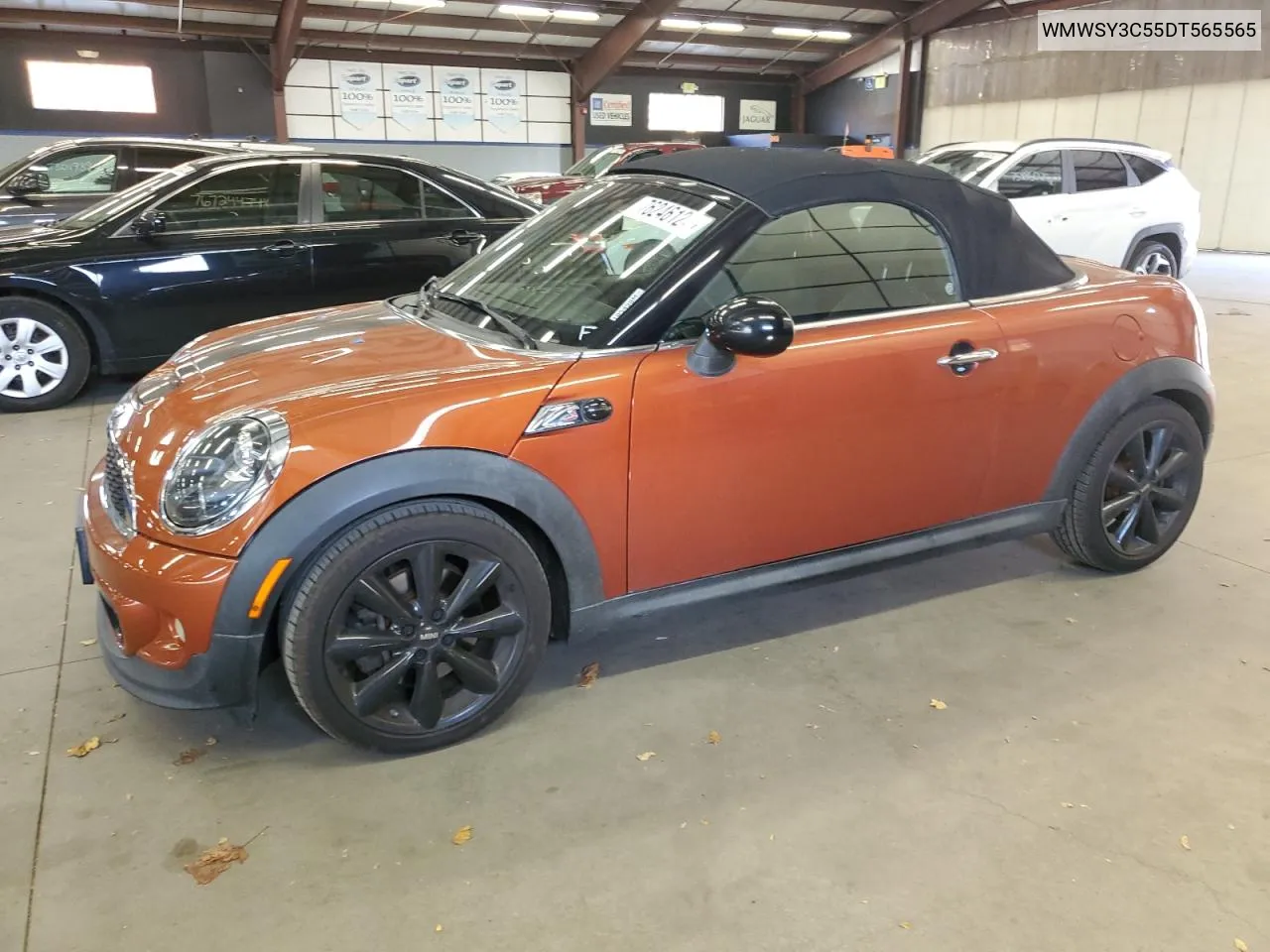 2013 Mini Cooper Roadster S VIN: WMWSY3C55DT565565 Lot: 76246124