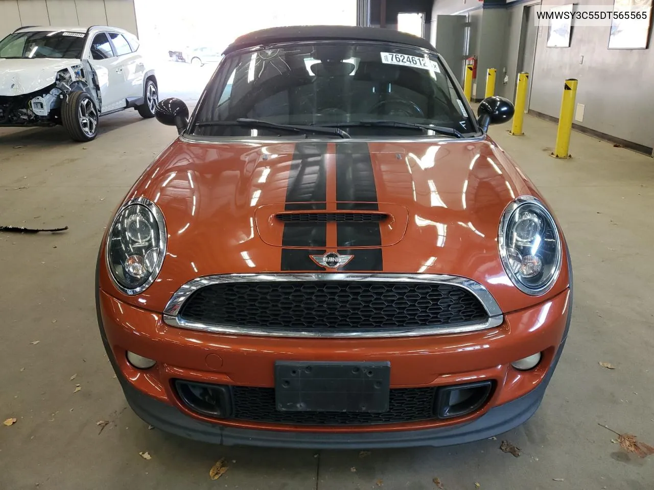 2013 Mini Cooper Roadster S VIN: WMWSY3C55DT565565 Lot: 76246124