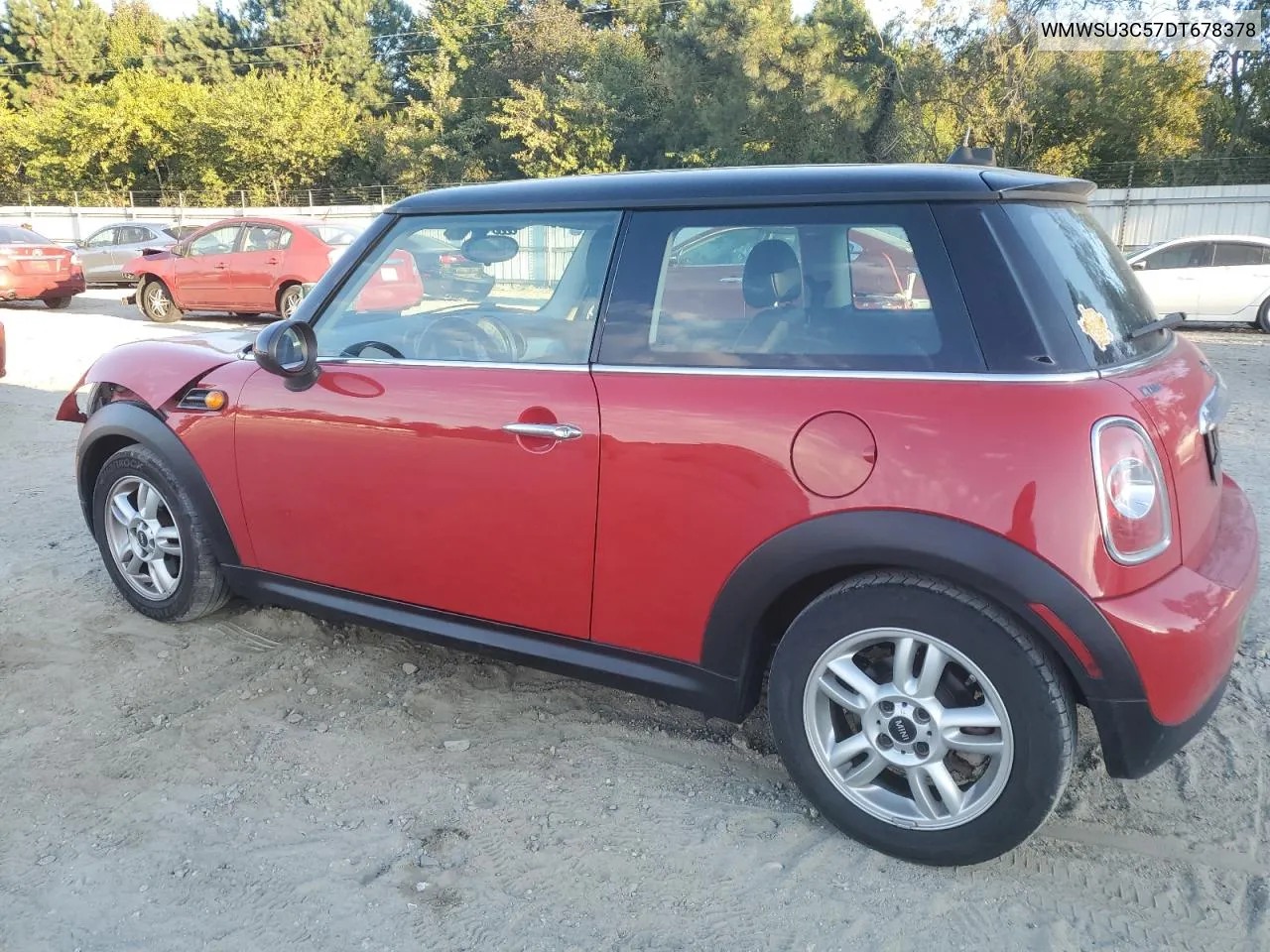 2013 Mini Cooper VIN: WMWSU3C57DT678378 Lot: 76321964