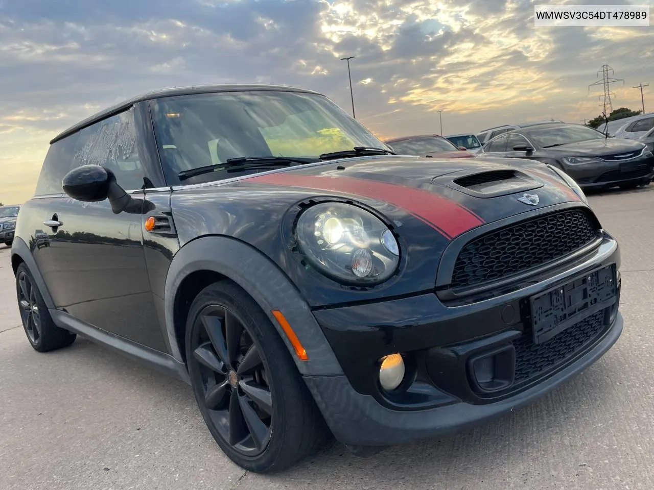 2013 Mini Cooper S VIN: WMWSV3C54DT478989 Lot: 76629634