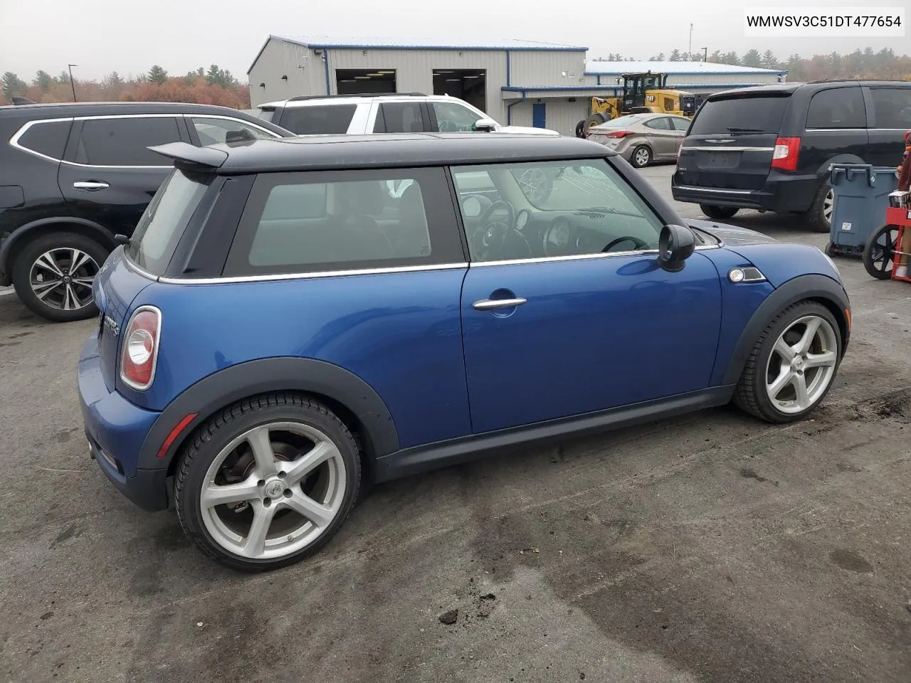 2013 Mini Cooper S VIN: WMWSV3C51DT477654 Lot: 76759834