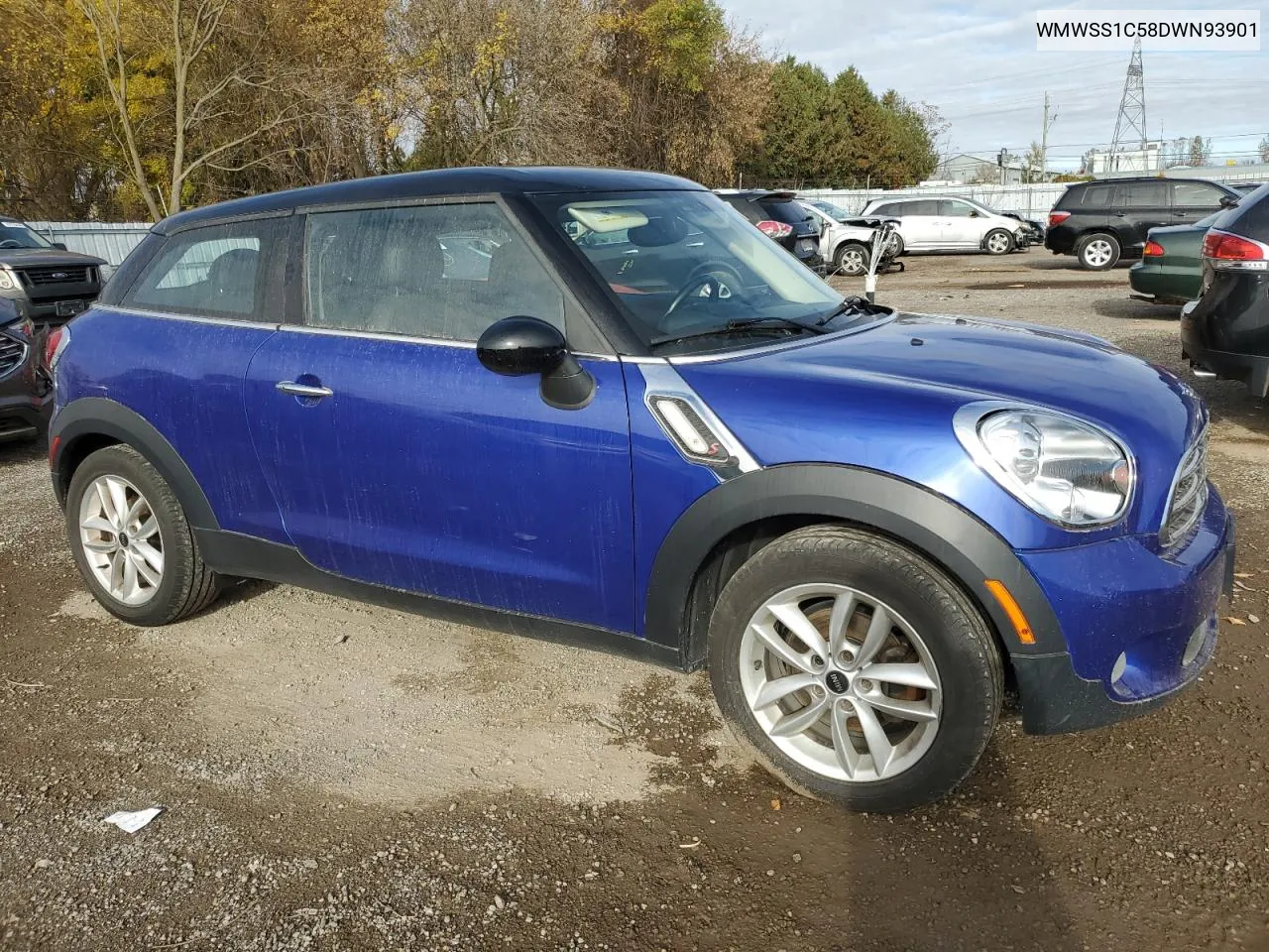 2013 Mini Cooper Paceman VIN: WMWSS1C58DWN93901 Lot: 77044034