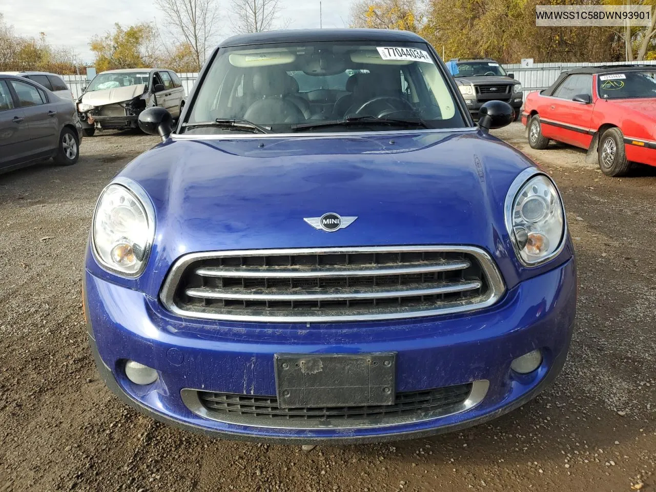 2013 Mini Cooper Paceman VIN: WMWSS1C58DWN93901 Lot: 77044034