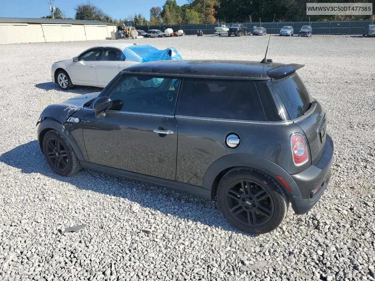 2013 Mini Cooper S VIN: WMWSV3C50DT477385 Lot: 77108524