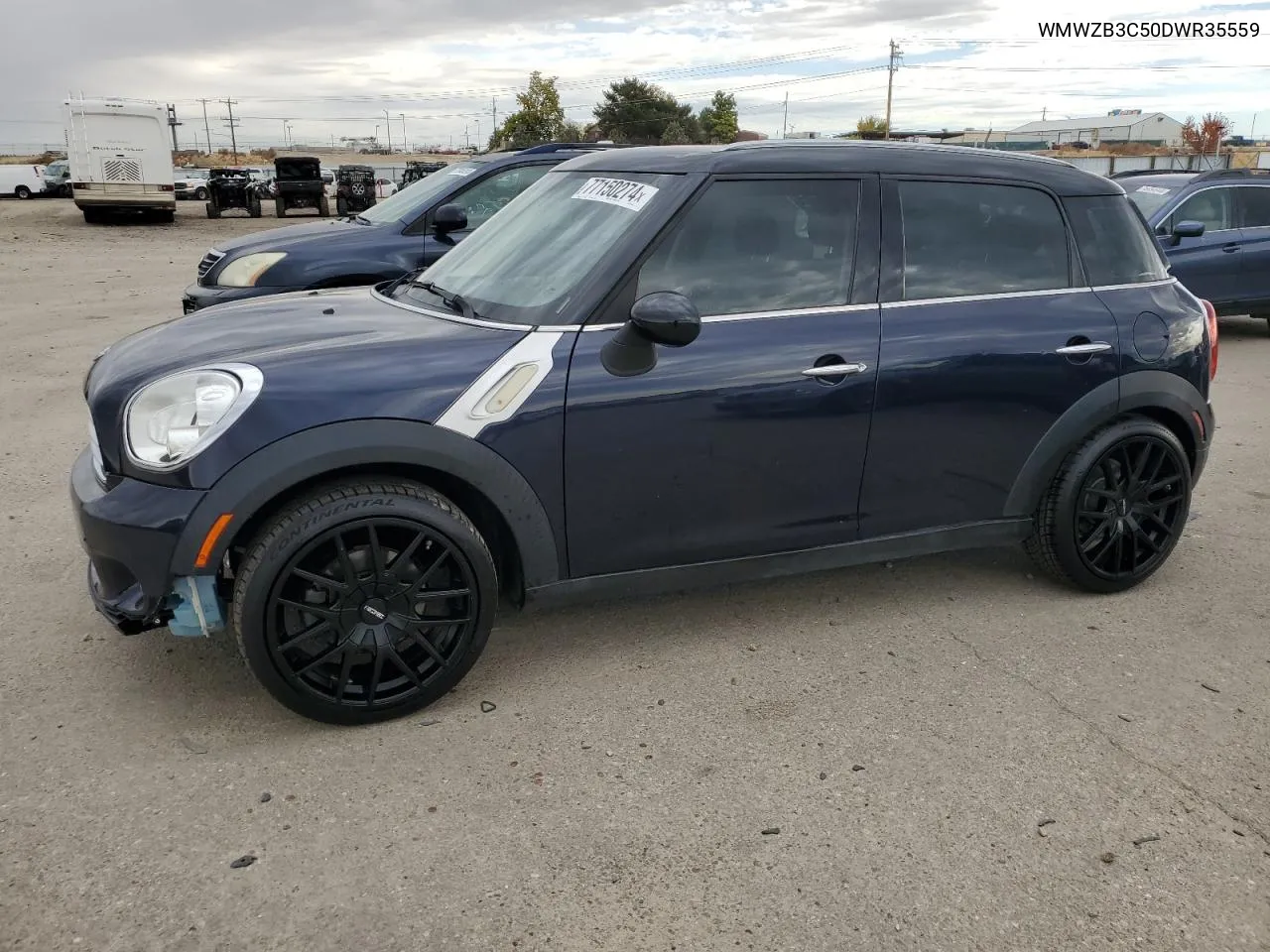 2013 Mini Cooper Countryman VIN: WMWZB3C50DWR35559 Lot: 77150274