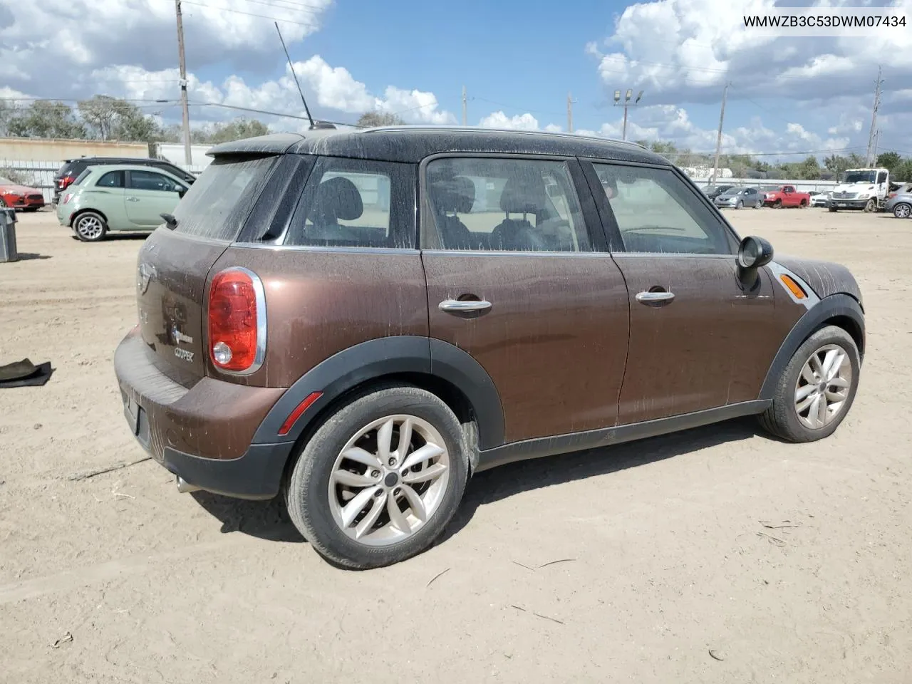 2013 Mini Cooper Countryman VIN: WMWZB3C53DWM07434 Lot: 77318434