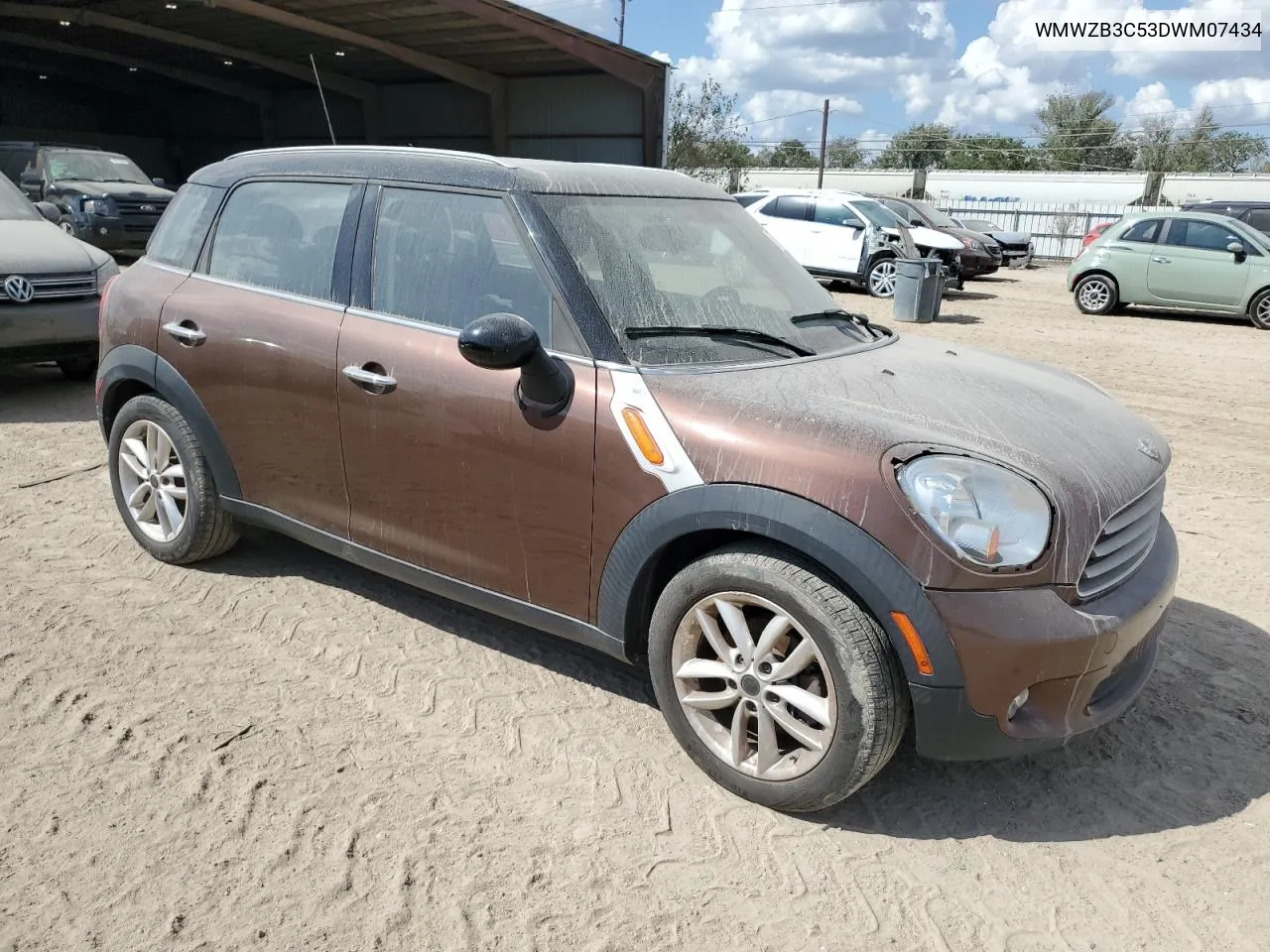 2013 Mini Cooper Countryman VIN: WMWZB3C53DWM07434 Lot: 77318434