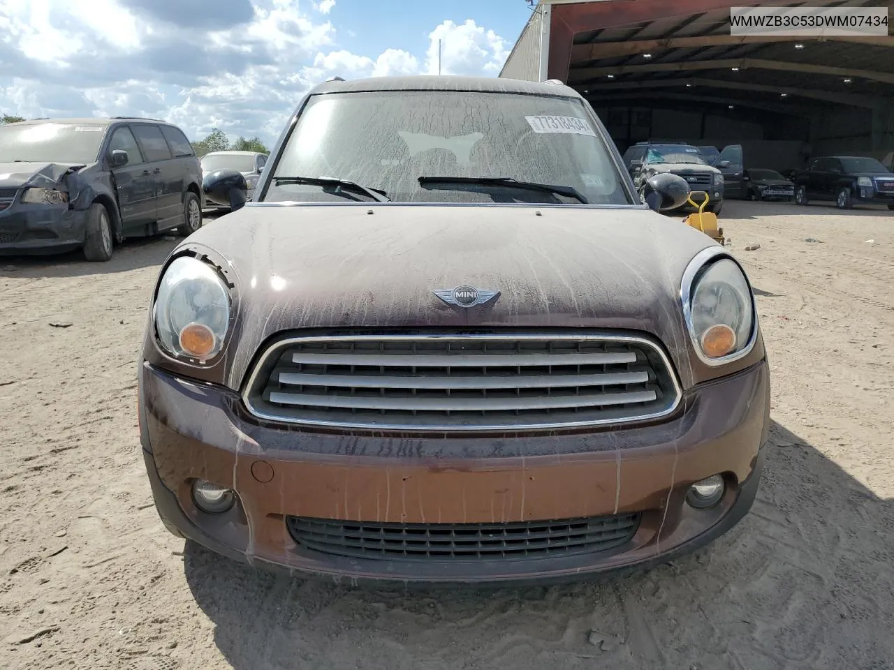 2013 Mini Cooper Countryman VIN: WMWZB3C53DWM07434 Lot: 77318434