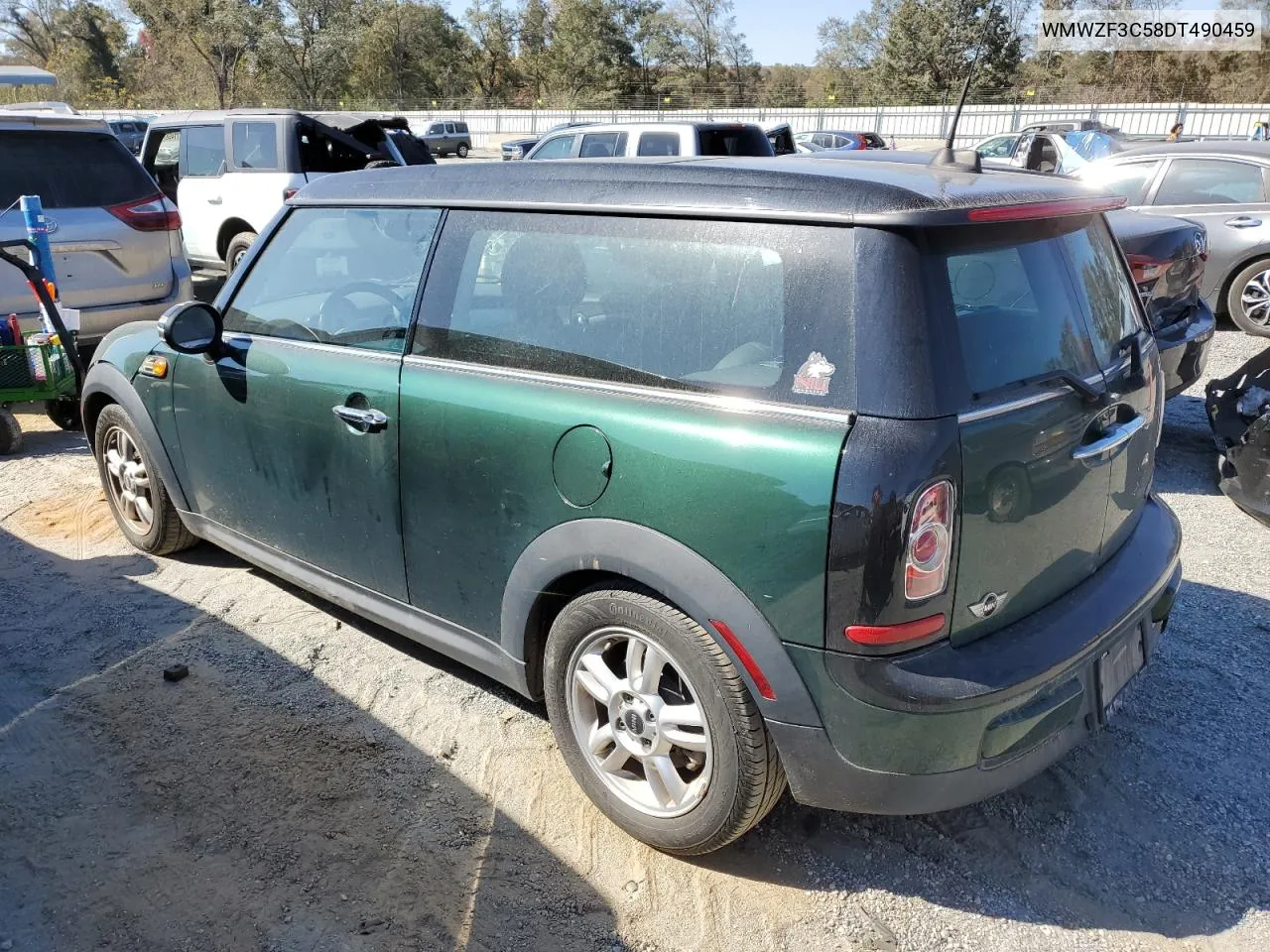 2013 Mini Cooper Clubman VIN: WMWZF3C58DT490459 Lot: 77537724