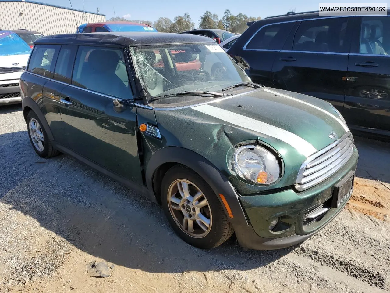 2013 Mini Cooper Clubman VIN: WMWZF3C58DT490459 Lot: 77537724