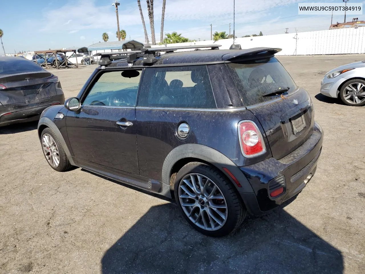 2013 Mini Cooper John Cooper Works VIN: WMWSU9C59DT384919 Lot: 77842874