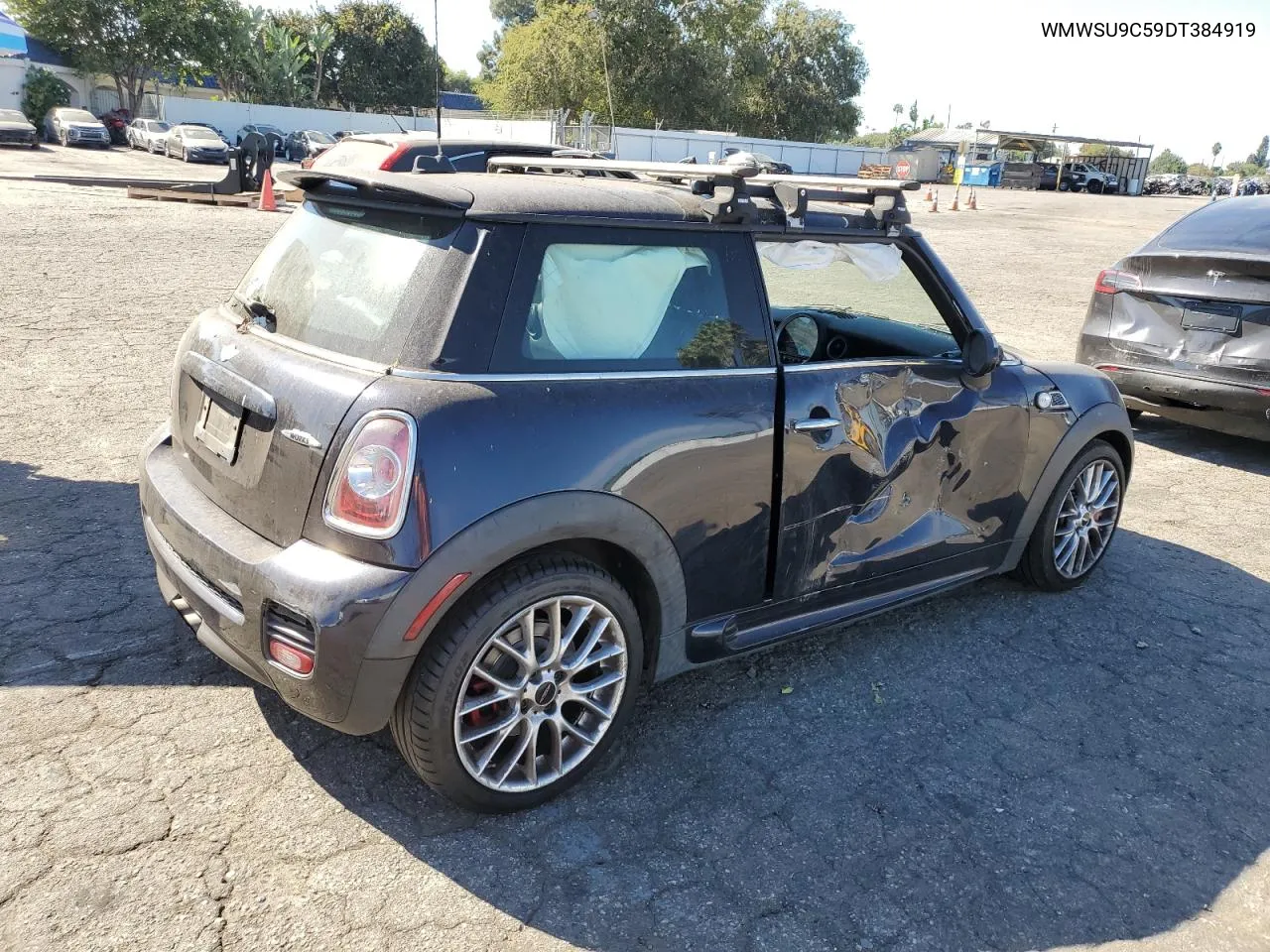 2013 Mini Cooper John Cooper Works VIN: WMWSU9C59DT384919 Lot: 77842874