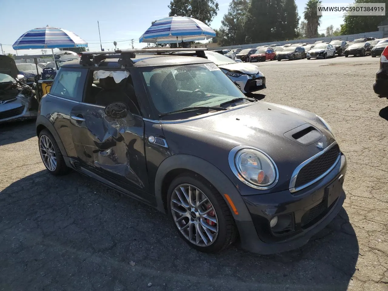 2013 Mini Cooper John Cooper Works VIN: WMWSU9C59DT384919 Lot: 77842874