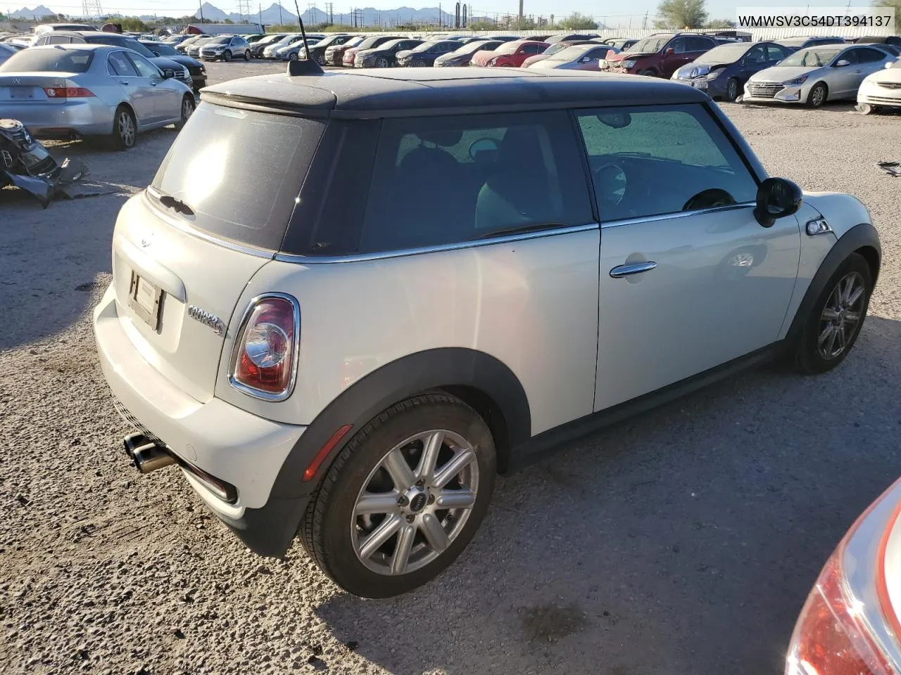 2013 Mini Cooper S VIN: WMWSV3C54DT394137 Lot: 77901744