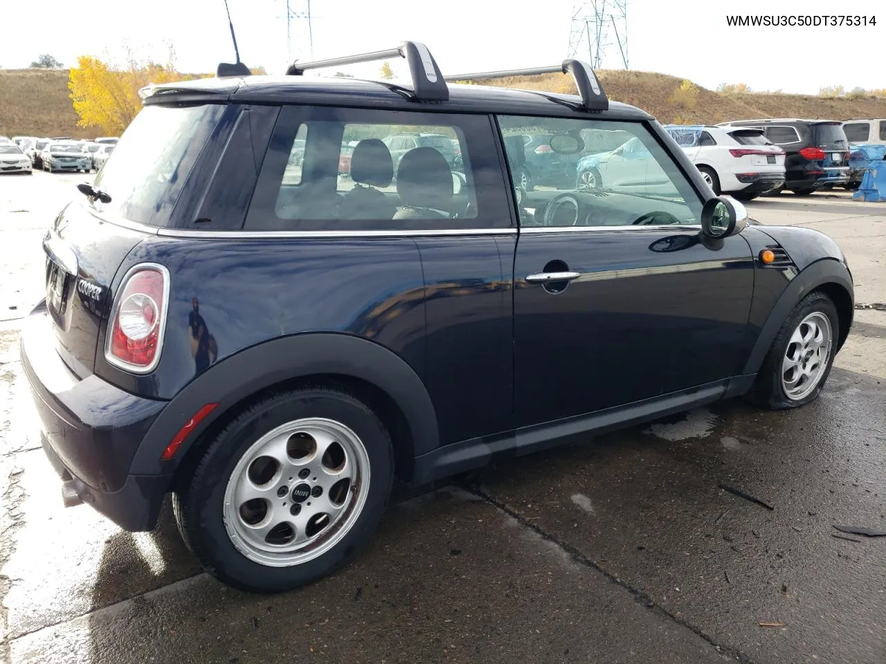 2013 Mini Cooper VIN: WMWSU3C50DT375314 Lot: 77986924