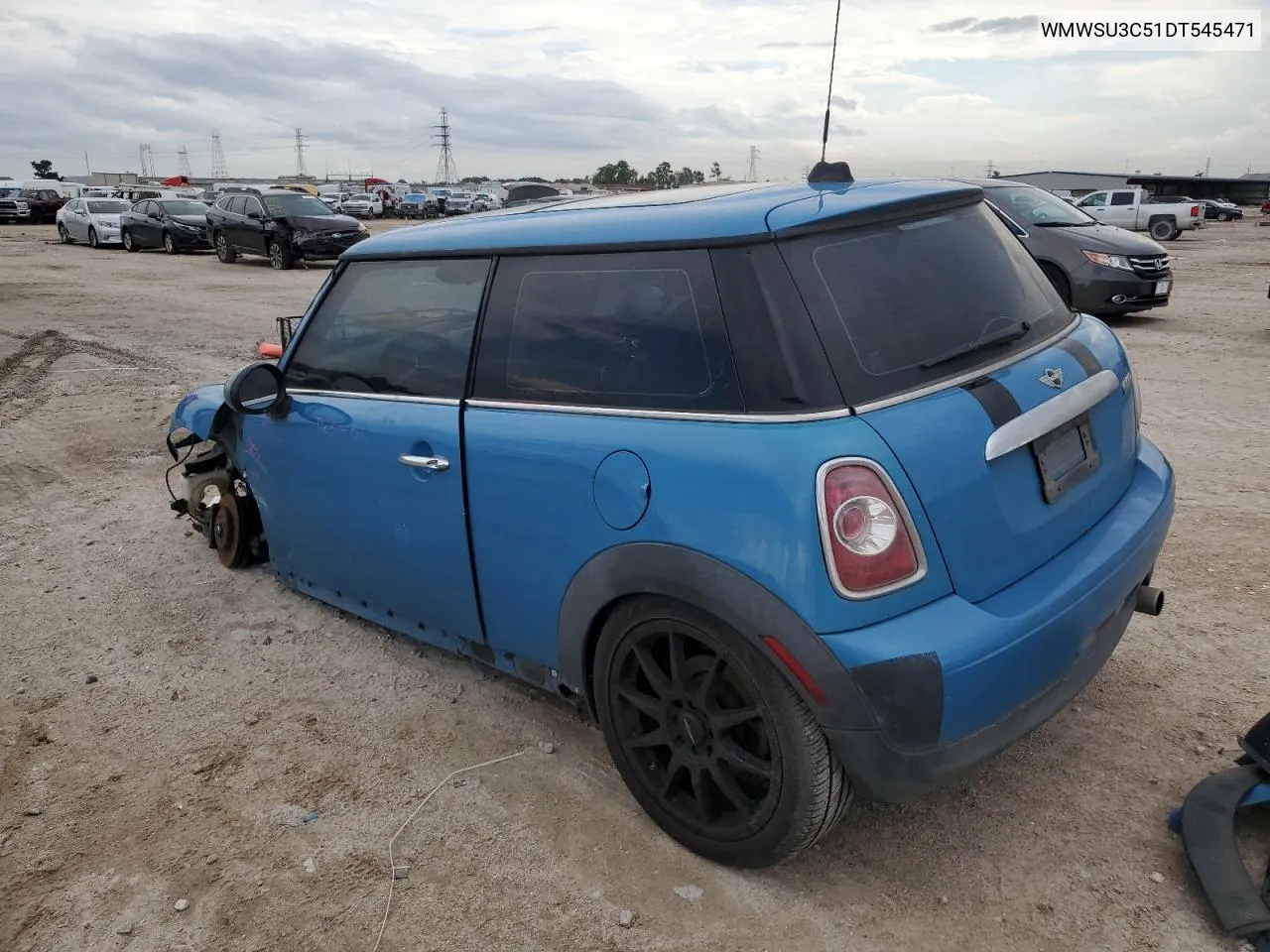 2013 Mini Cooper VIN: WMWSU3C51DT545471 Lot: 78245124