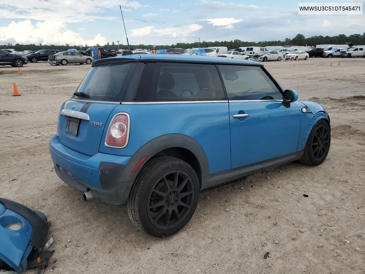 2013 Mini Cooper VIN: WMWSU3C51DT545471 Lot: 78245124