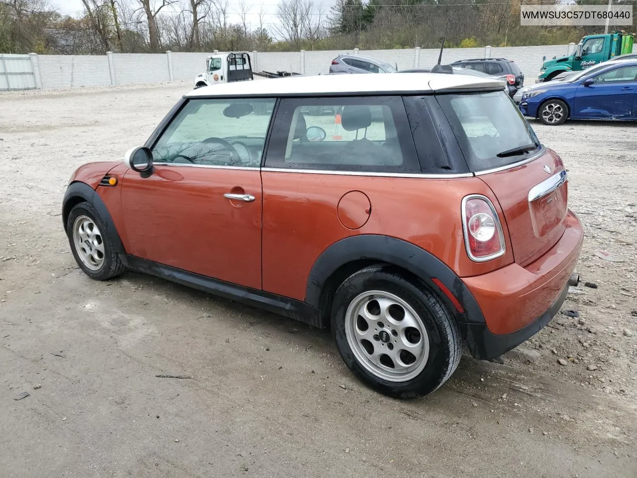 2013 Mini Cooper VIN: WMWSU3C57DT680440 Lot: 78270184