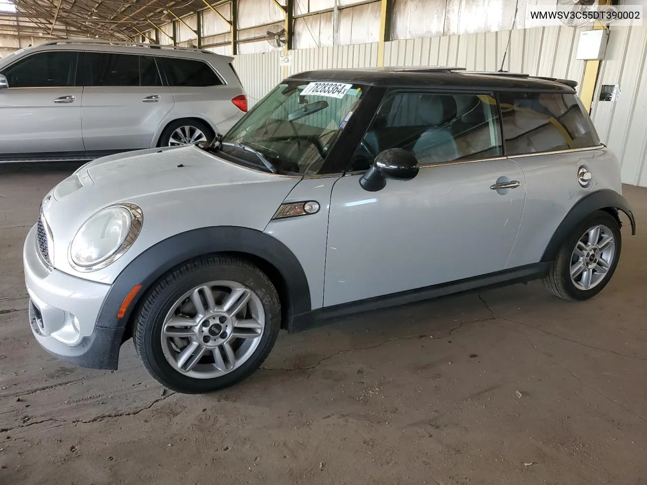 2013 Mini Cooper S VIN: WMWSV3C55DT390002 Lot: 78283364