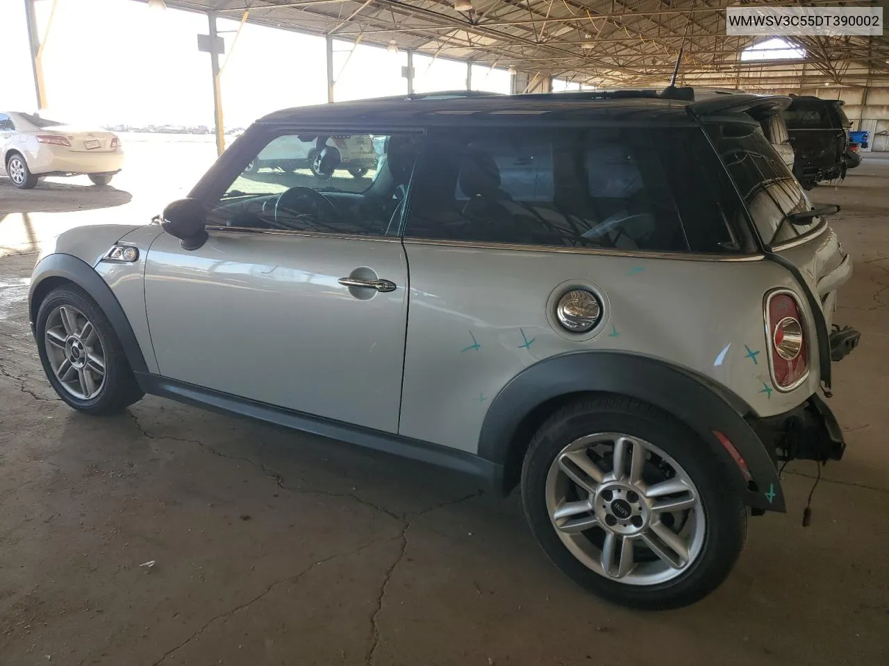 2013 Mini Cooper S VIN: WMWSV3C55DT390002 Lot: 78283364