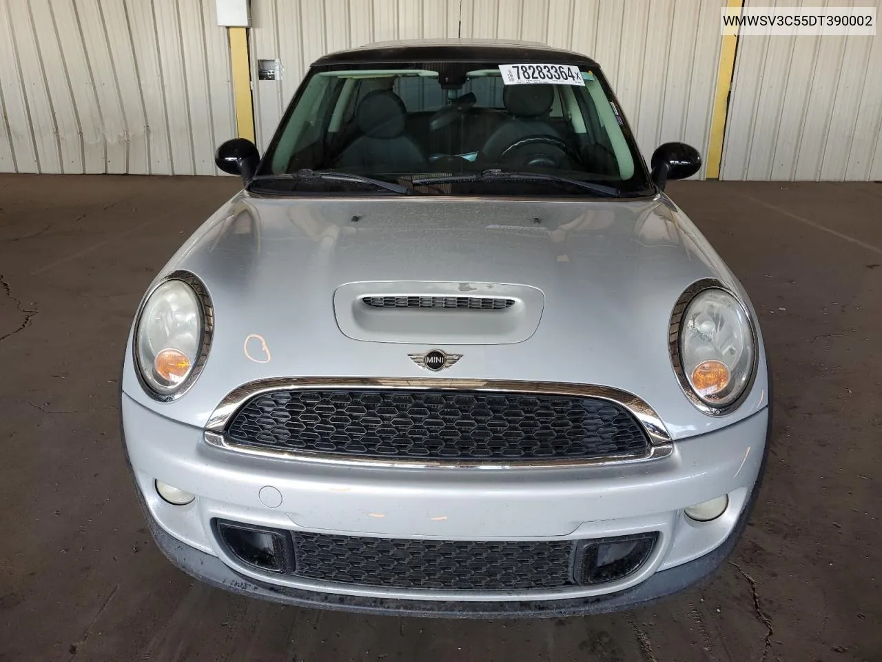 2013 Mini Cooper S VIN: WMWSV3C55DT390002 Lot: 78283364