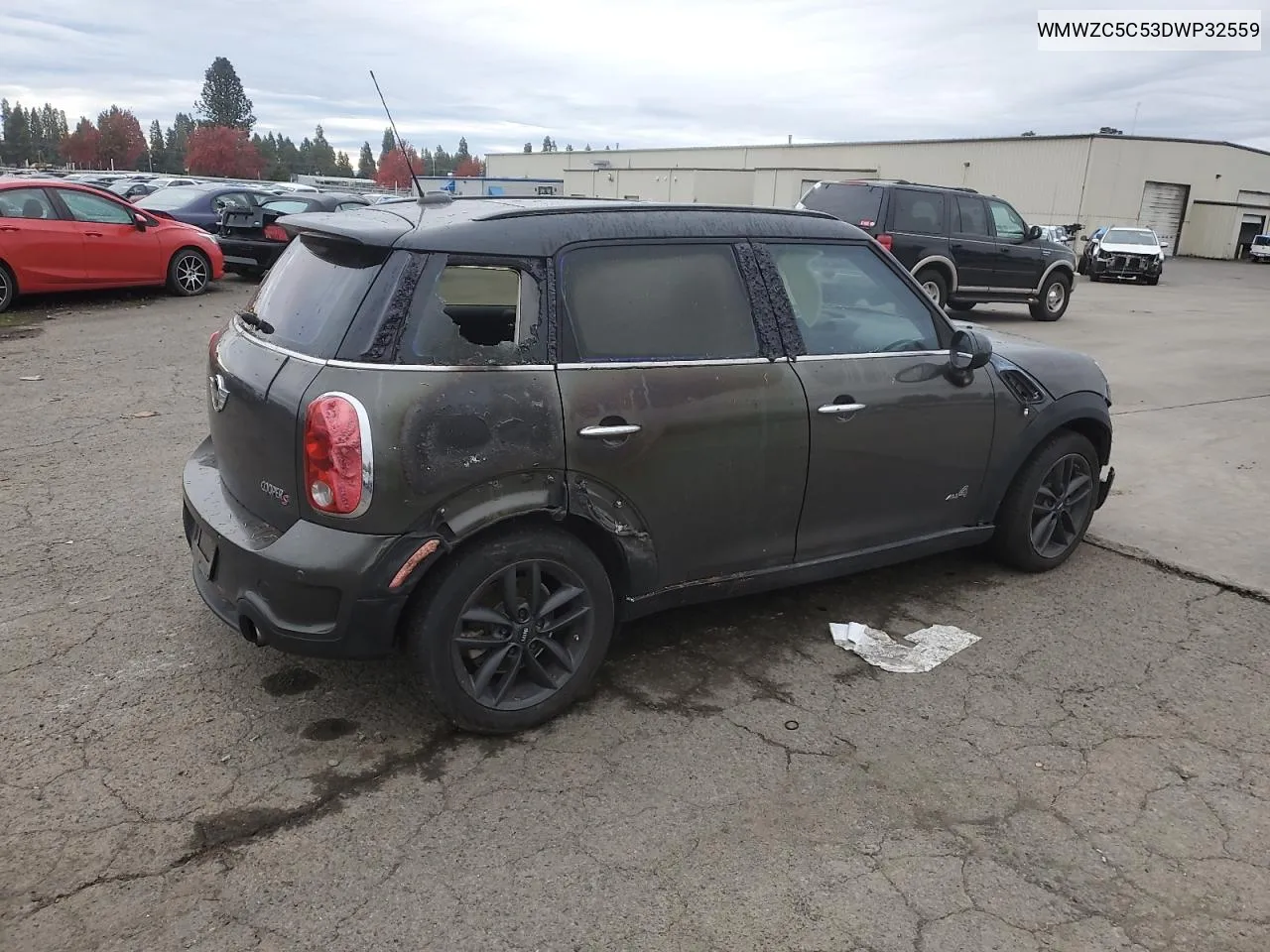 2013 Mini Cooper S Countryman VIN: WMWZC5C53DWP32559 Lot: 78449864