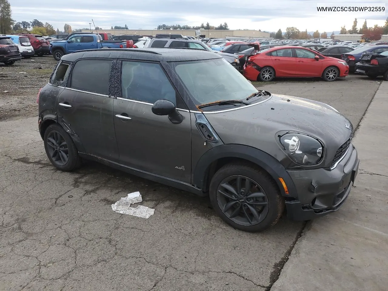 2013 Mini Cooper S Countryman VIN: WMWZC5C53DWP32559 Lot: 78449864