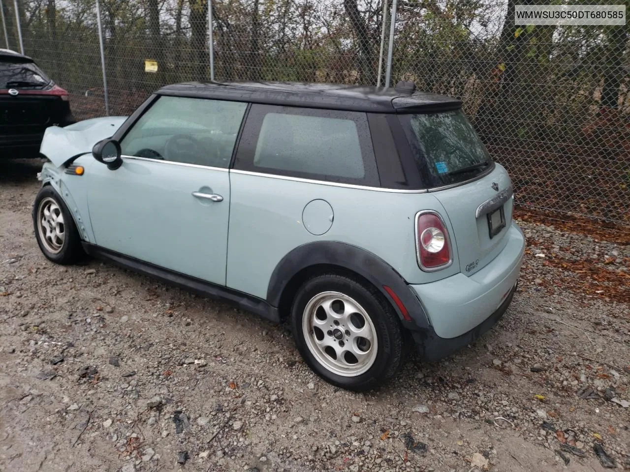 2013 Mini Cooper VIN: WMWSU3C50DT680585 Lot: 79403584