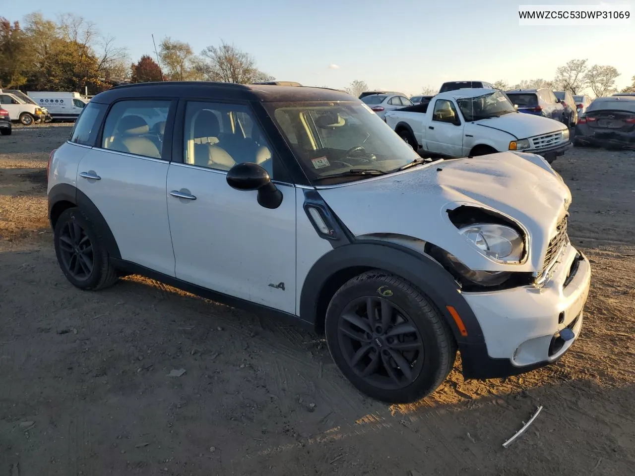 2013 Mini Cooper S Countryman VIN: WMWZC5C53DWP31069 Lot: 79486614