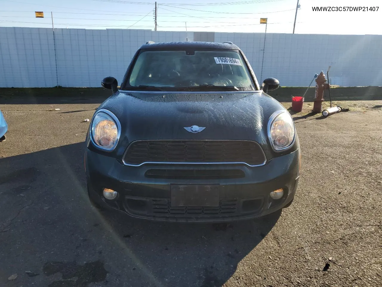 2013 Mini Cooper S Countryman VIN: WMWZC3C57DWP21407 Lot: 79501694