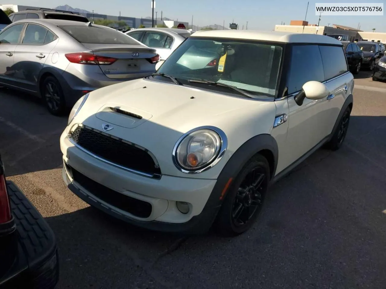 2013 Mini Cooper S Clubman VIN: WMWZG3C5XDT576756 Lot: 79549114