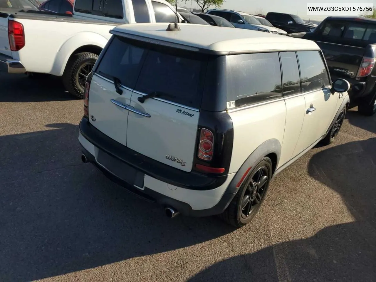 2013 Mini Cooper S Clubman VIN: WMWZG3C5XDT576756 Lot: 79549114