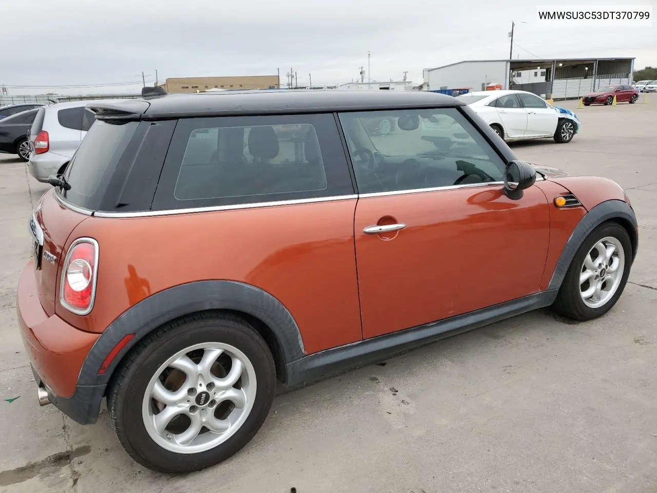 2013 Mini Cooper VIN: WMWSU3C53DT370799 Lot: 79724464