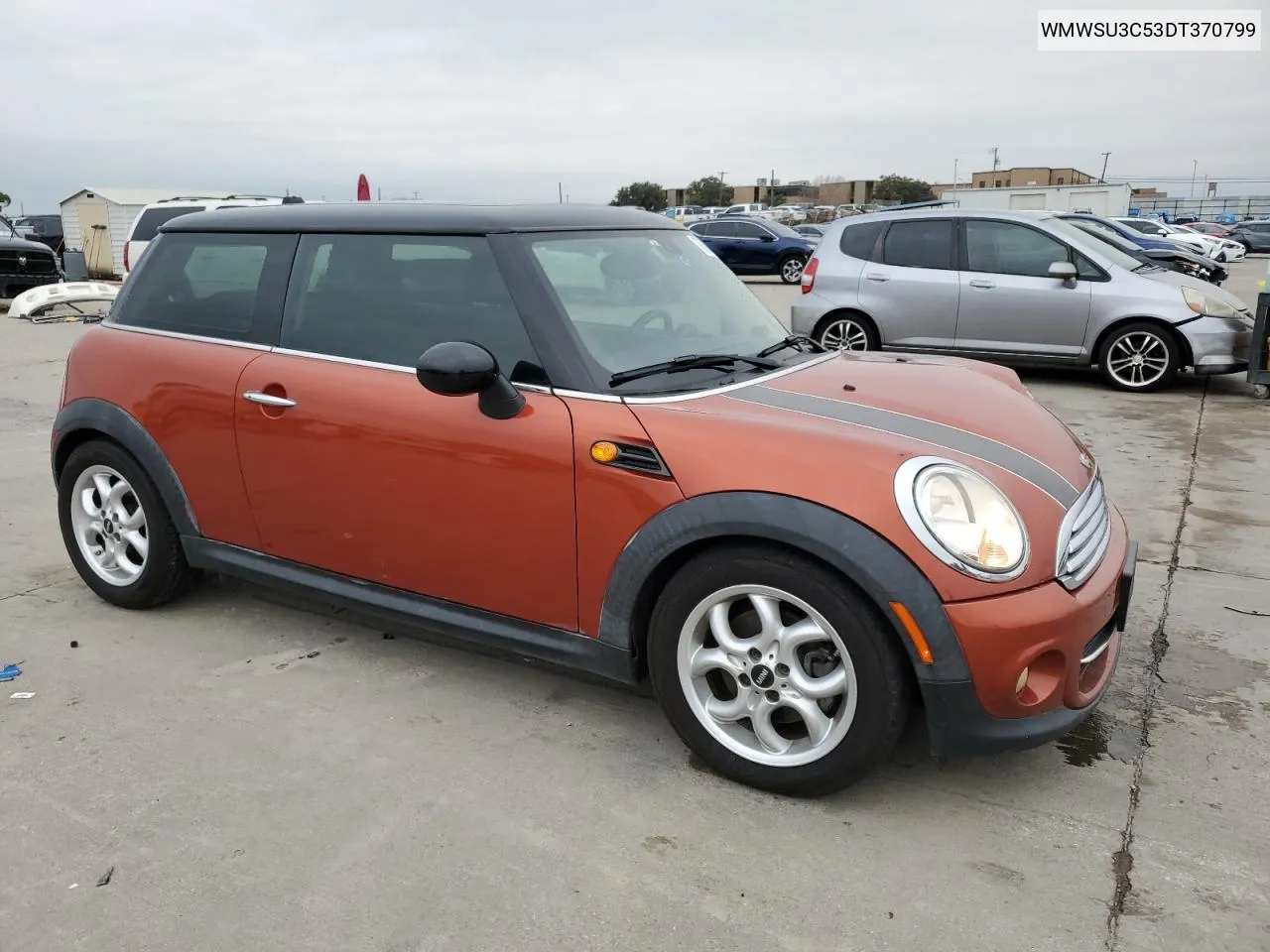 2013 Mini Cooper VIN: WMWSU3C53DT370799 Lot: 79724464