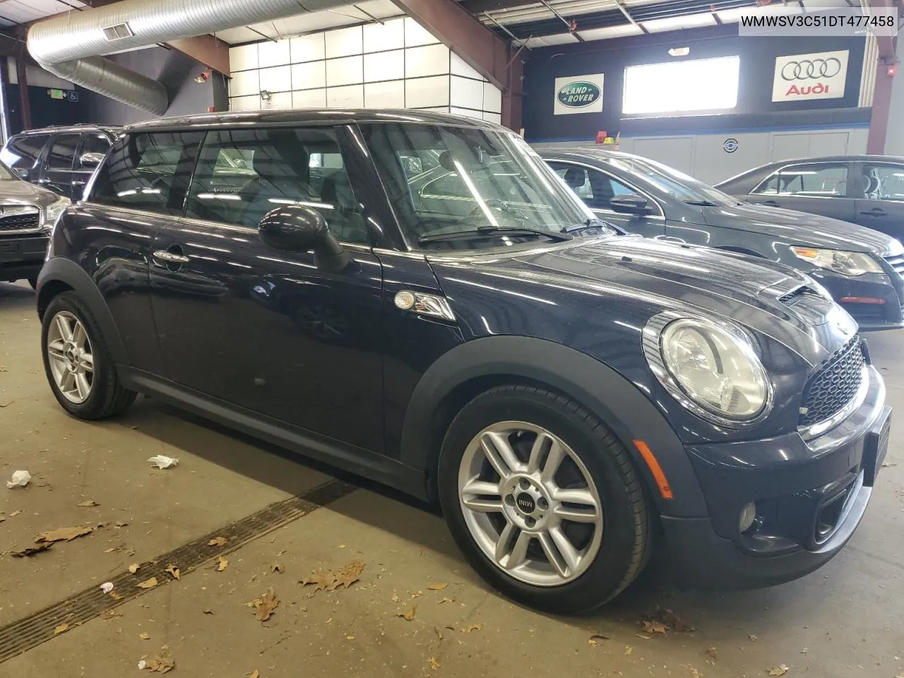 2013 Mini Cooper S VIN: WMWSV3C51DT477458 Lot: 79885434