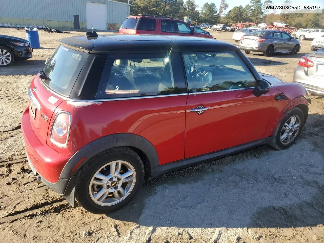 2013 Mini Cooper VIN: WMWSU3C55DT685197 Lot: 80022514