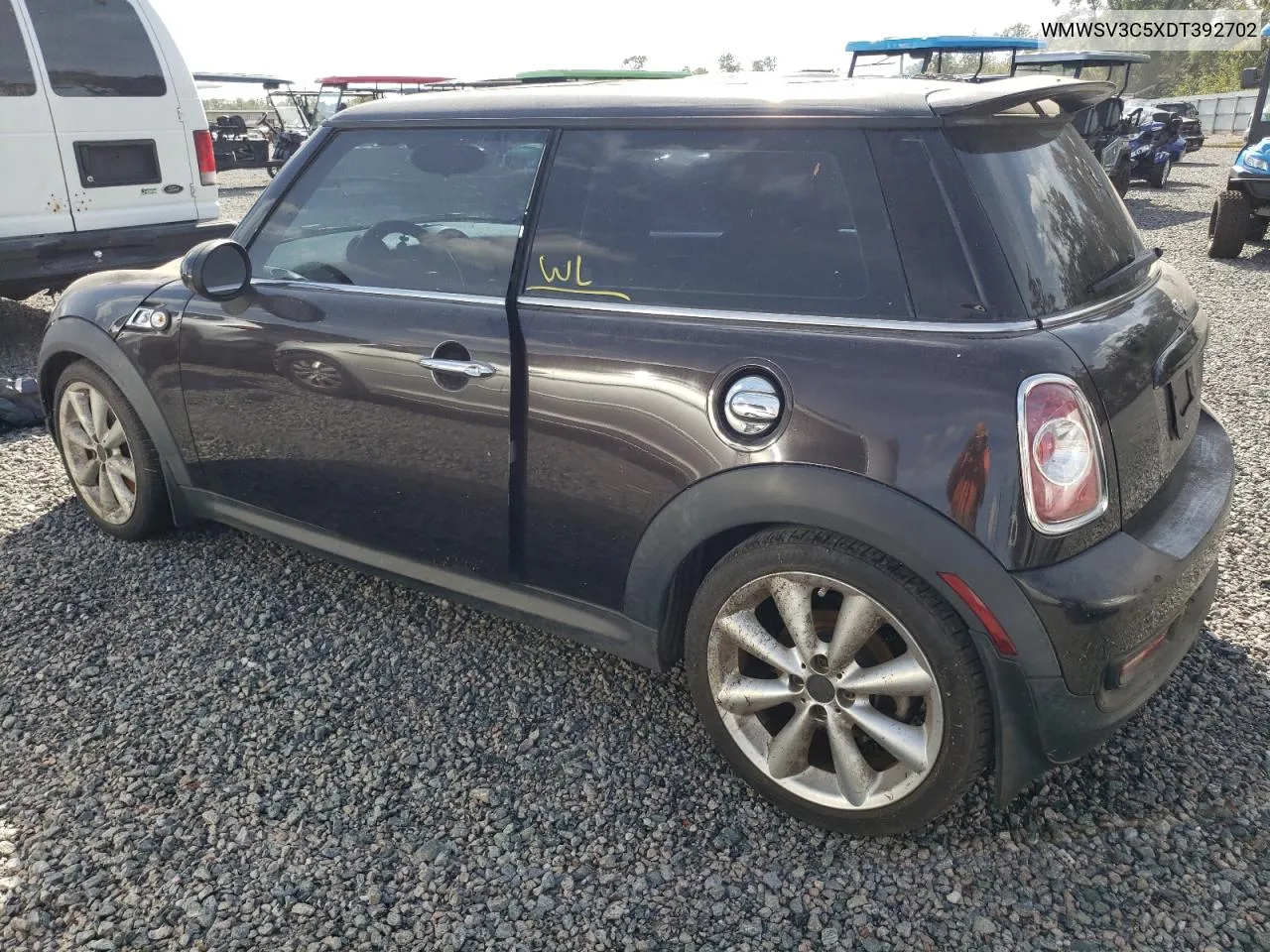 2013 Mini Cooper S VIN: WMWSV3C5XDT392702 Lot: 80049334