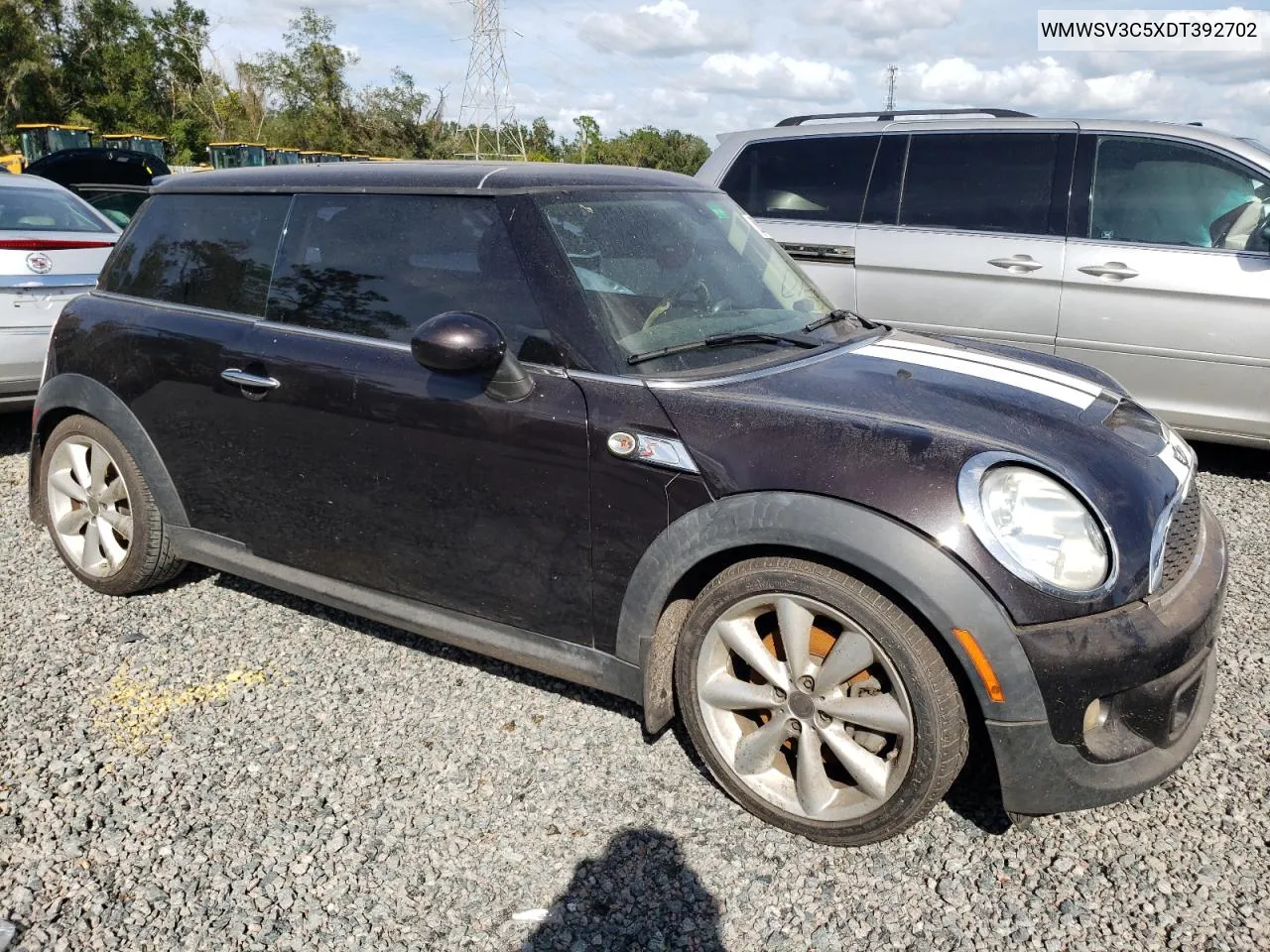 2013 Mini Cooper S VIN: WMWSV3C5XDT392702 Lot: 80049334