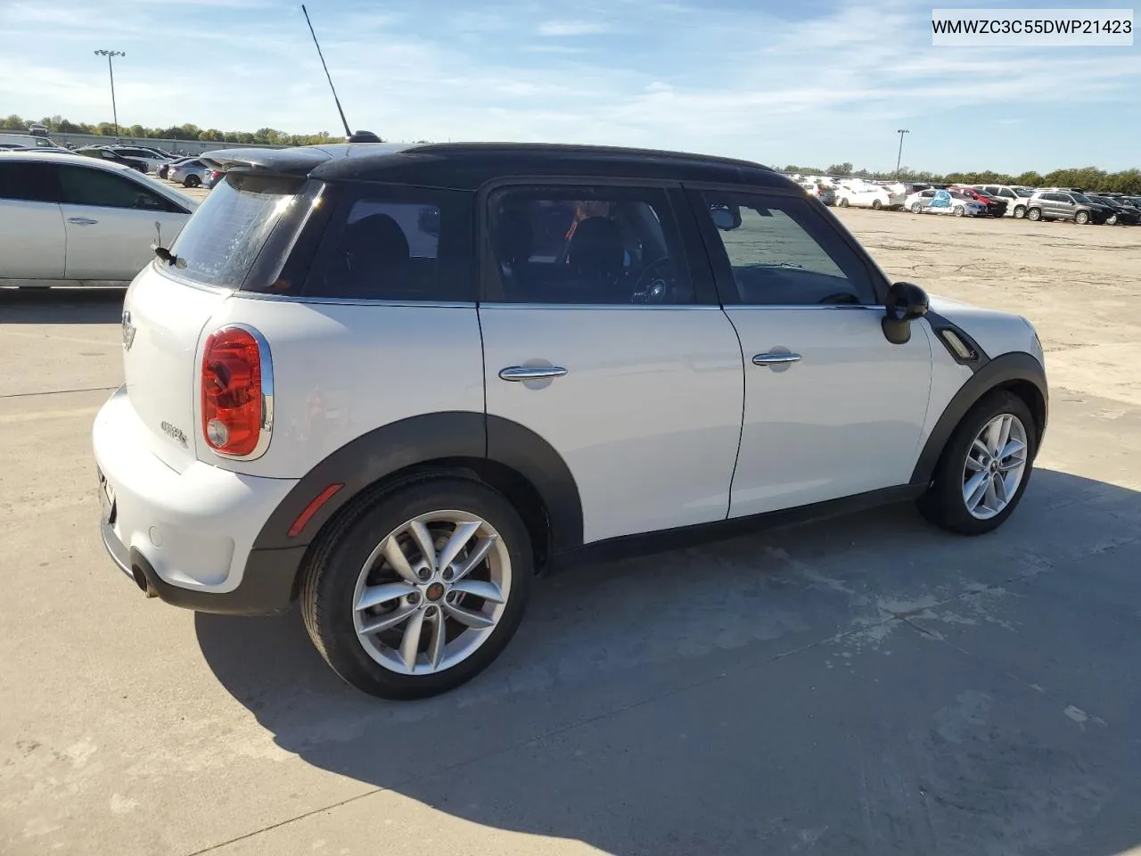 2013 Mini Cooper S Countryman VIN: WMWZC3C55DWP21423 Lot: 80212454