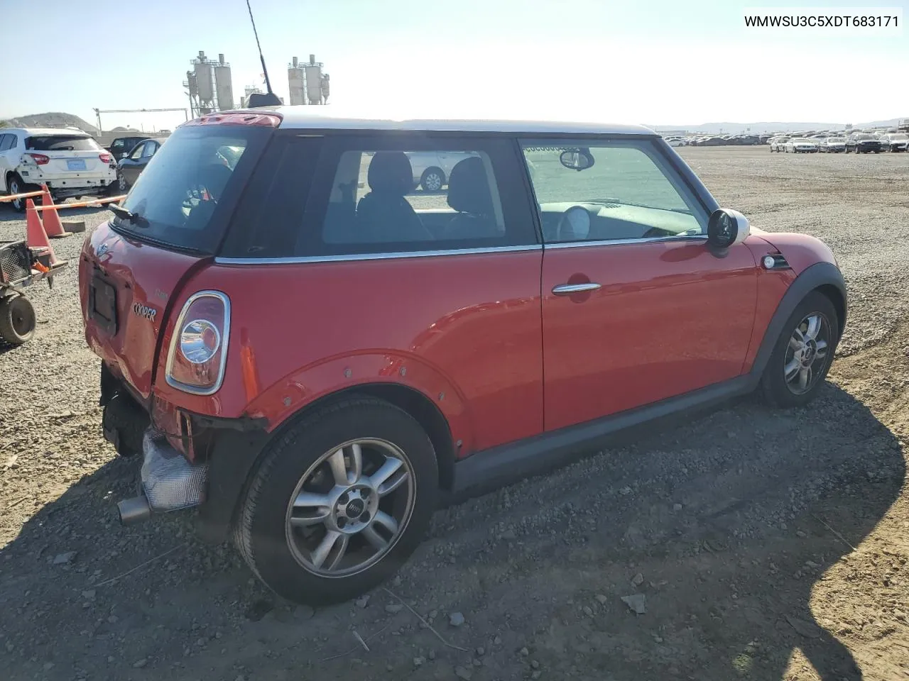 2013 Mini Cooper VIN: WMWSU3C5XDT683171 Lot: 80339894