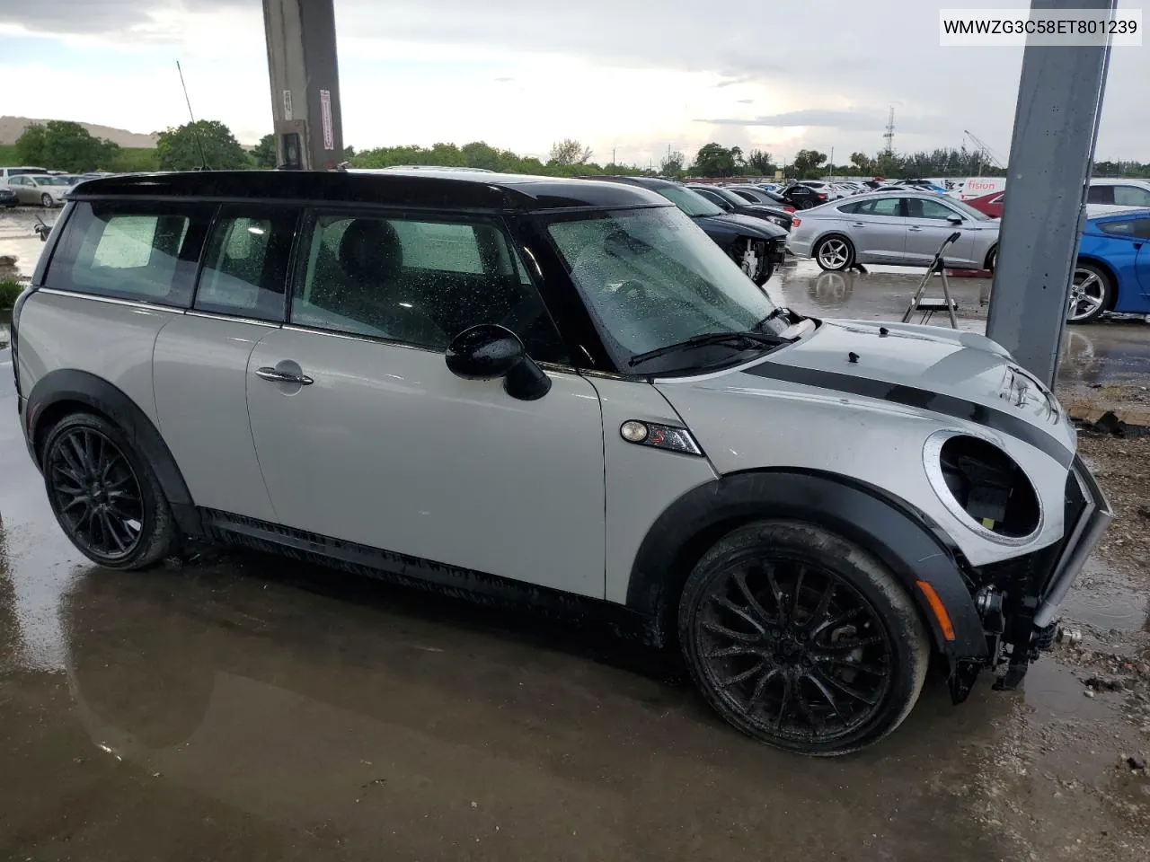 2014 Mini Cooper S Clubman VIN: WMWZG3C58ET801239 Lot: 55068104