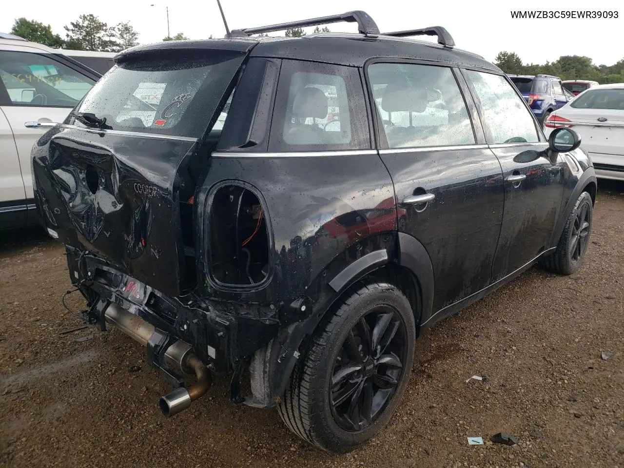 2014 Mini Cooper Countryman VIN: WMWZB3C59EWR39093 Lot: 56063484