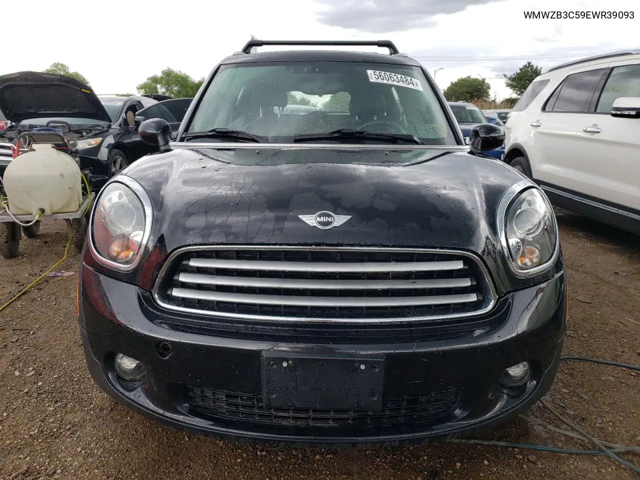 2014 Mini Cooper Countryman VIN: WMWZB3C59EWR39093 Lot: 56063484