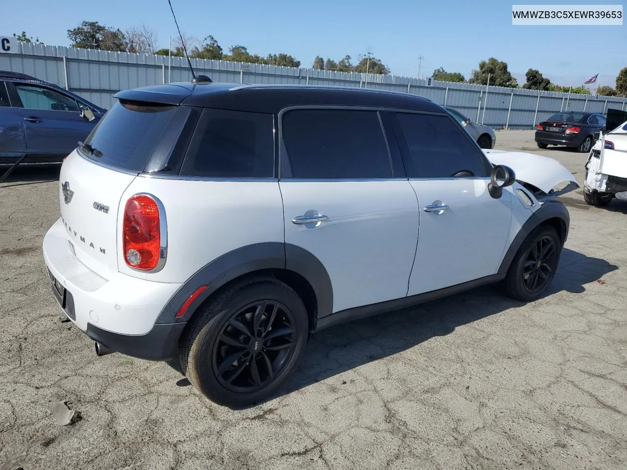 WMWZB3C5XEWR39653 2014 Mini Cooper Countryman